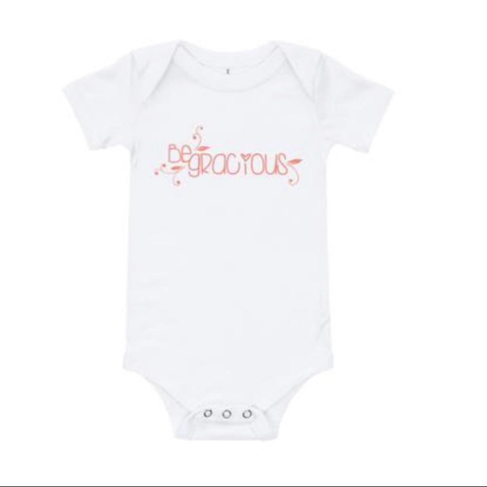 Kritter Be gracious baby body suit